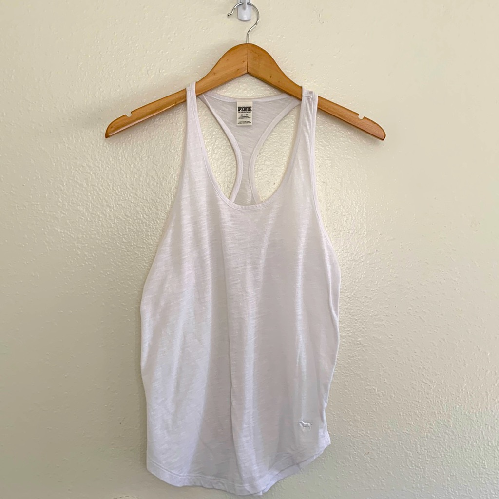 Pink Victoria Secret Sleepwear Tank Top.